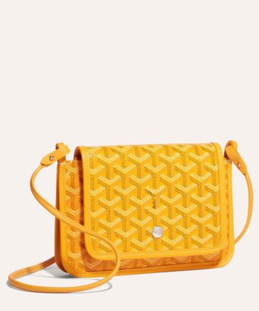 Goyard Plumet Pocket Wallet Yellow