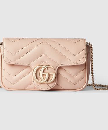 GG Marmont Leather Super Mini Bag