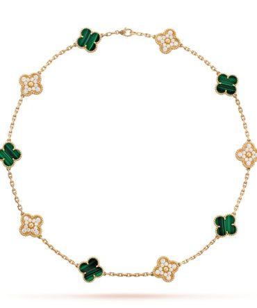 Vintage Alhambra necklace, 10 motifs