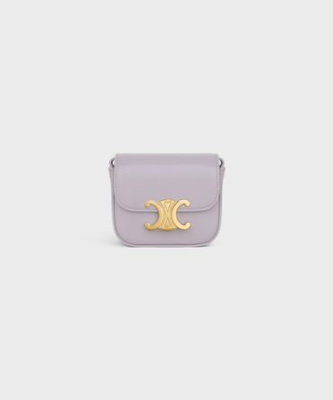MINI CLAUDE IN SHINY CALFSKIN LIGHT LILAC