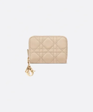 Small Lady Dior Voyageur Coin Purse