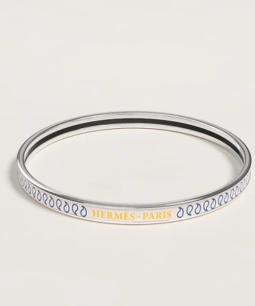 Palmettes Composees enamel bracelet