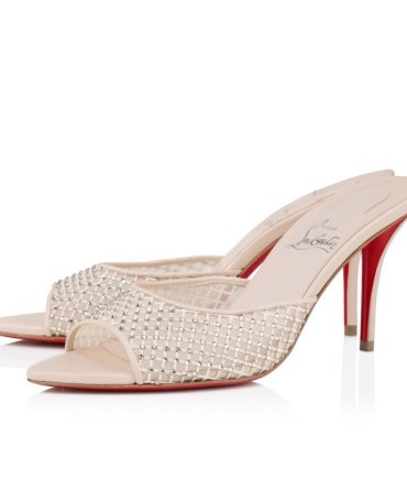 Apostropha Mule Mesh Strass