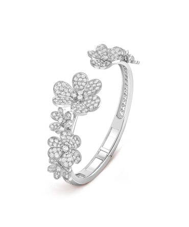Frivole bracelet, 7 flowers, medium model