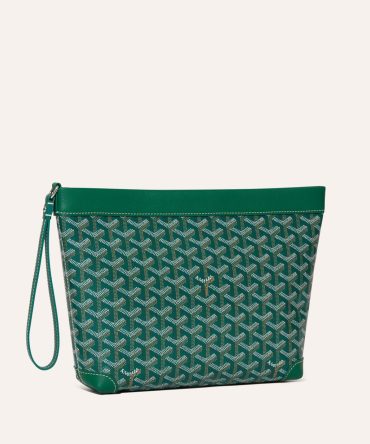 Goyard Conti Pouch Green
