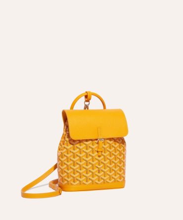 Goyard Alpin Mini Backpack Yellow
