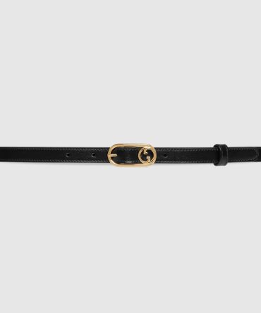 Thin belt with Round Interlocking G