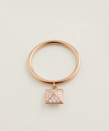 Herm??s Clou dH ring, small model