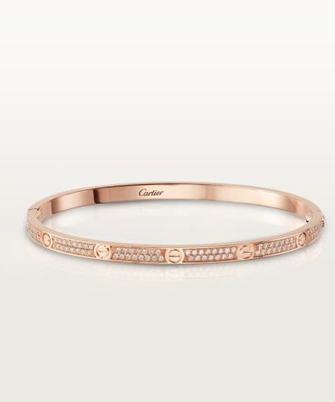 LOVE bracelet, small model, paved