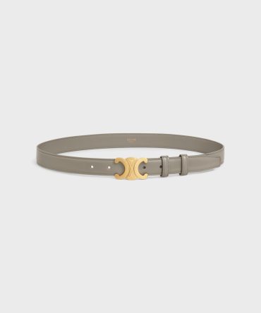 Medium Triomphe Belt in Taurillon Leather