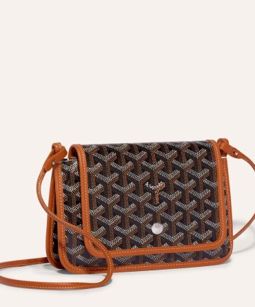 Goyard Plumet Pocket Wallet Black and Brown