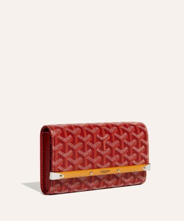 Goyard Monte-Carlo Mini Case Red