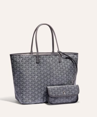 Goyard Saint Louis PM Tote Bag Grey