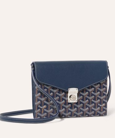 Goyard Chypre Wallet-Pouch Navy Blue