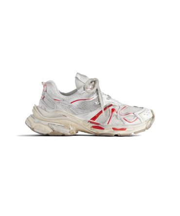 Womens Runner 2.0 Sneaker  in White/beige/red
