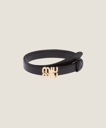 Leather belt