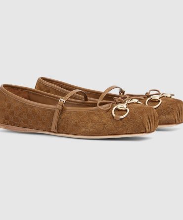 Womens Gucci Horsebit ballet flat