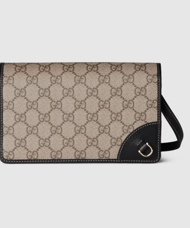 Gucci GG Emblem Super Mini Shoulder Bag