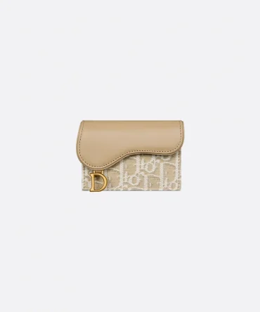 Saddle Bloom Card Holder
