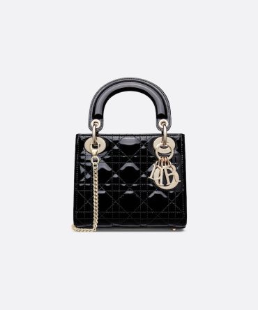 Dior Mini Dioriviera Lady Dior Bag – Patent Leather