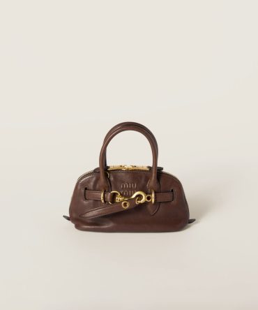 Aventure mini nappa leather bag