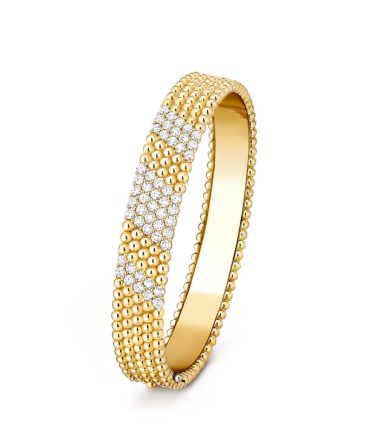 Perlee diamonds bracelet, 5 rows, medium model