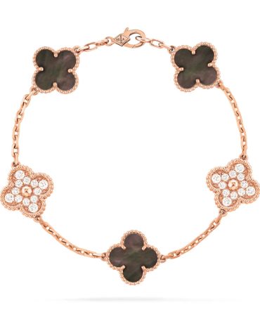 Vintage Alhambra bracelet, 5 motifs