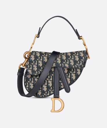 Dior Mini Saddle Bag with Strap