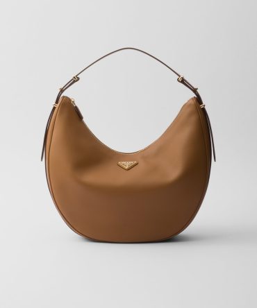 Prada Arqu?? Large Leather Shoulder Bag