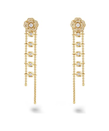 Bouton de Camélia transformable earrings