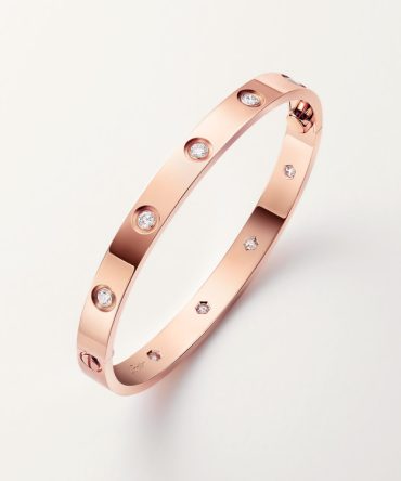 LOVE bracelet, classic model,10 diamonds
