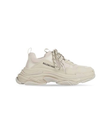 Mens Triple S Sneaker in Beige