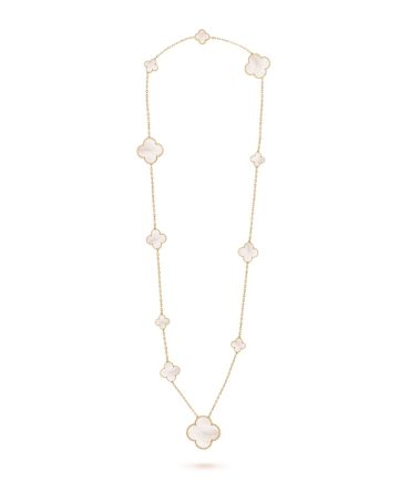Magic Alhambra long necklace, 11 motifs