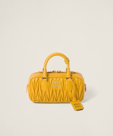 Arcadie matelassé nappa leather bag