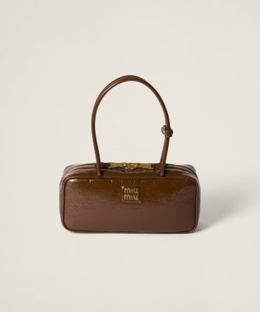 Beau naplak patent leather bag