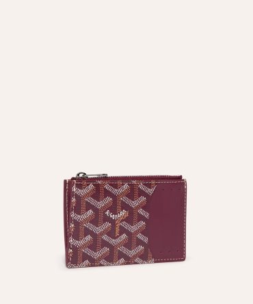 Bourbon zipped card holder
