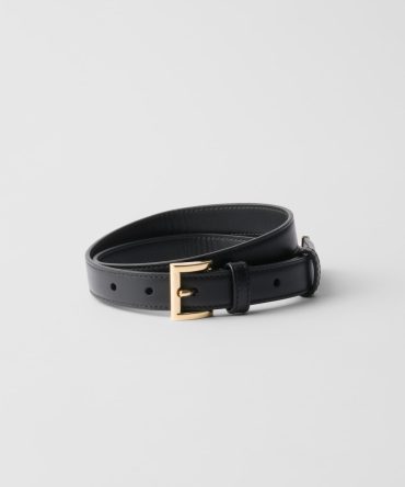 Leather belt