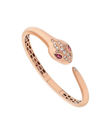 Serpenti Seduttori gilded snake bracelet