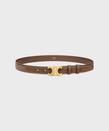 Medium Triomphe Belt in Taurillon Leather
