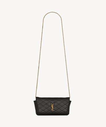 YSL Gaby Chain Phone Holder in Lambskin