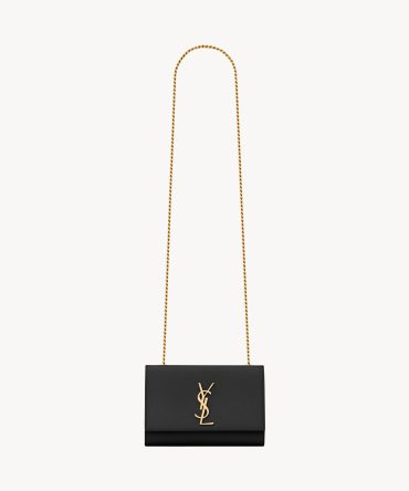 YSL Kate Small in Grain De Poudre Embossed Leather