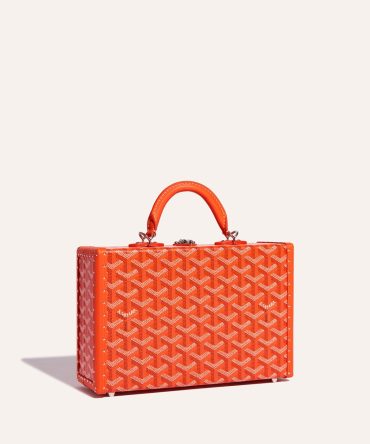 Goyard Grand H?tel Trunk Bag Orange