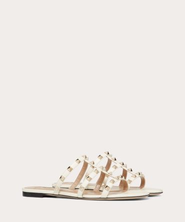 ROCKSTUD FLAT SLIDE SANDAL