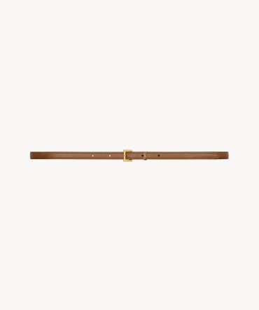 cassandre extra thin belt in smooth leather