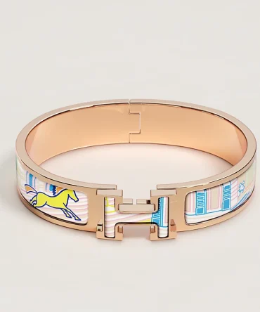 Faubourg City enamel bracelet