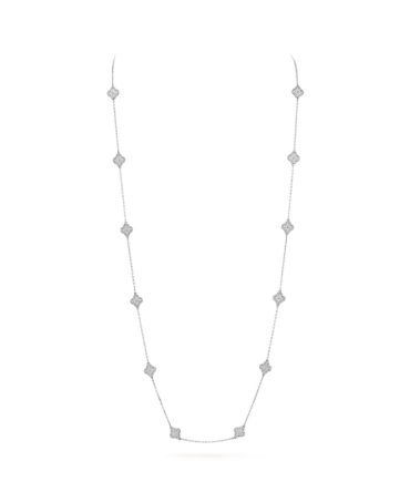 Sweet Alhambra long necklace, 16 motifs