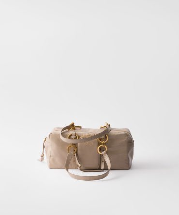 Prada Dangle Medium Leather Top-Handle Bag