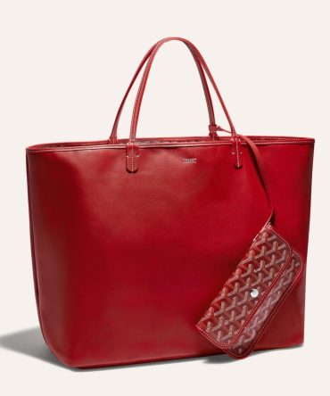 Goyard Anjou GM Tote Red