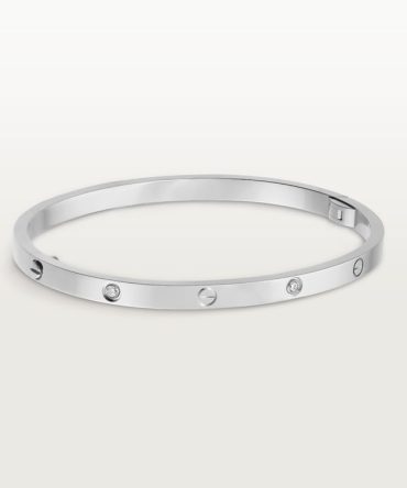 LOVE bracelet, small model, 6 diamonds