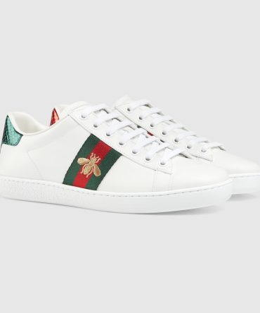 Womens Gucci Ace sneaker with bee